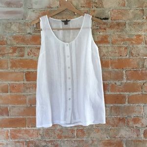 Linen tank